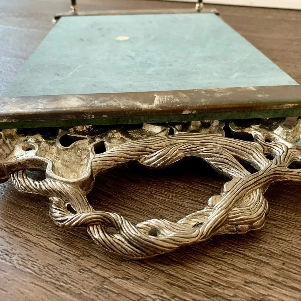 Vintage Godinger Silver Art Tray  8/17”